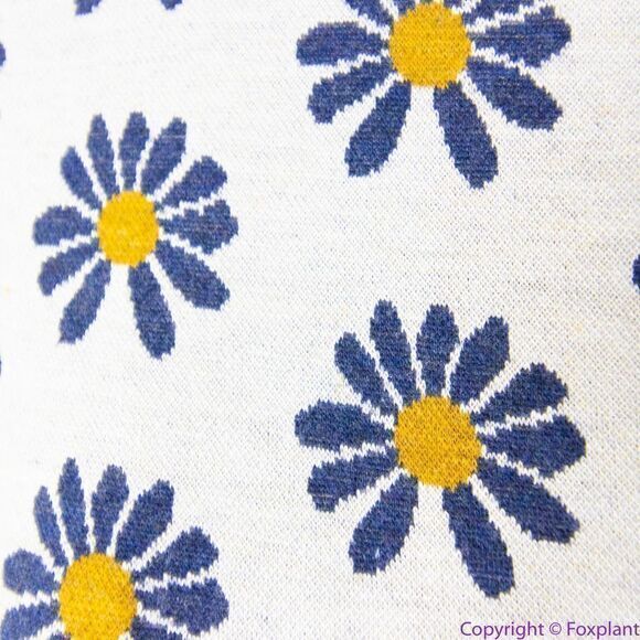 Hutch Anthropologie blue Daisy Rainey Dress V neck‎ short sleeves, size 1X - Picture 9 of 16